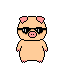 Свинки, поросята Поросенок в очках аватар