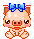 Свинки, поросята Свинка с бантиком аватар