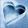 Сердце, сердечко Сердце - стекло аватар