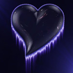 Сердце, сердечко Чёрное сердце, полное тёмной энергии аватар
