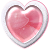 Сердце, сердечко Сердечко розовое в оправе аватар