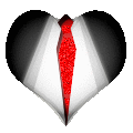 Сердце, сердечко Сердечко с галстуком аватар