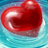 Сердце, сердечко Сердце в воде аватар