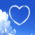 Сердце, сердечко Сердце в облаках аватар