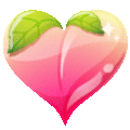 Сердце, сердечко Сердечко-персик аватар