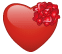 Сердце, сердечко Сердечко с цветочком аватар