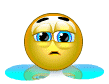 Слезы Смайлик плачет в луже аватар