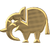 Слоники Золотой маленький слоник аватар