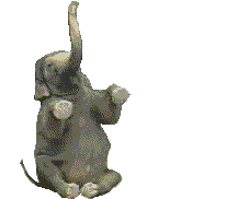 Слоники Сидящий слон аватар