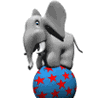 Слоники Слонёнок на шаре аватар