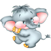 Слоники Слоненок в хорошем настроении аватар