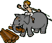 Слоники Рабочий слон аватар
