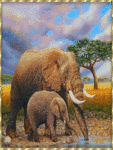 Слоники Слониха со слоненком аватар