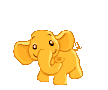 Слоники Слоник-дразнилка. Жёлтый слон аватар