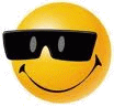 Улыбка Смайл в солнечных очках улыбается аватар