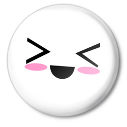 Улыбка Kawaii Face кавайная рожица аватар