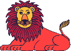 Львы, тигры, пантеры Красный Лев аватар