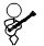 Музыка и танцы Гитарист-символ аватар