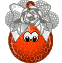 Новый год и Рождество Новогодняя игрушка красный шар аватар