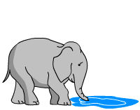 Слоники Слон-фонтан аватар