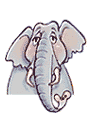 Слоники Грустный слон аватар